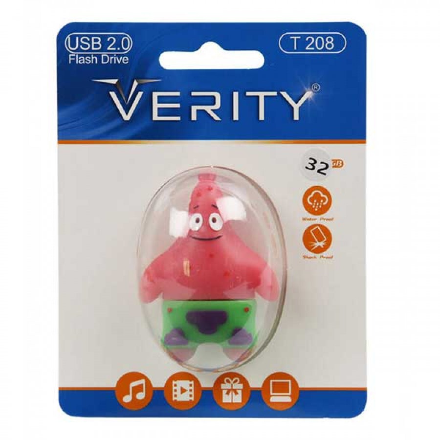 فلش عروسکی VERITY مدل T 208 ظرفيت 32 گيگابايت