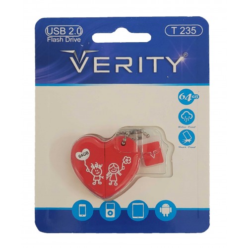 فلش عروسکی VERITY مدل T235 ظرفيت 64 گيگابايت