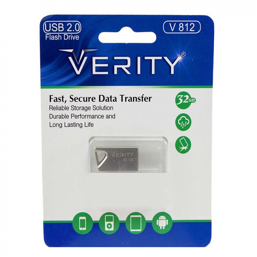 فلش مموری VERITY مدل V812 ظرفيت 32 گيگابايت