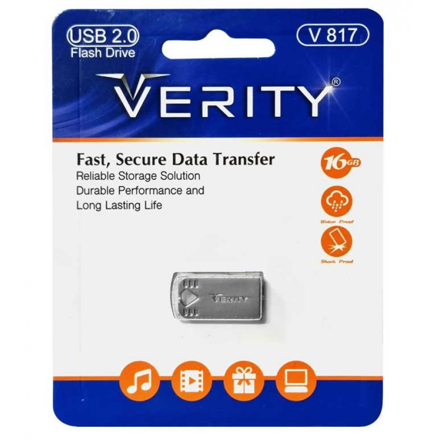 فلش مموری Verity مدل V 817 ظرفیت 16 گیگابایت