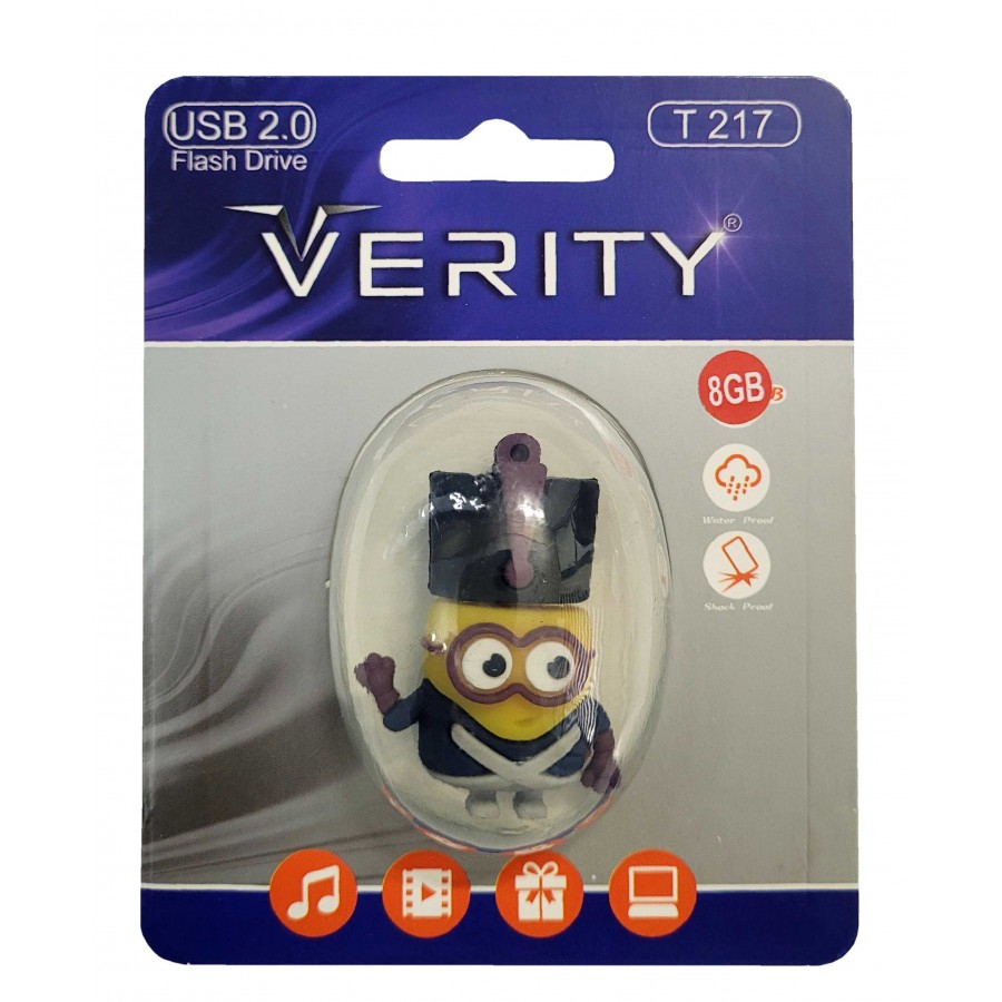 فلش عروسکی VERITY مدل T217 ظرفيت 8 گيگابايت