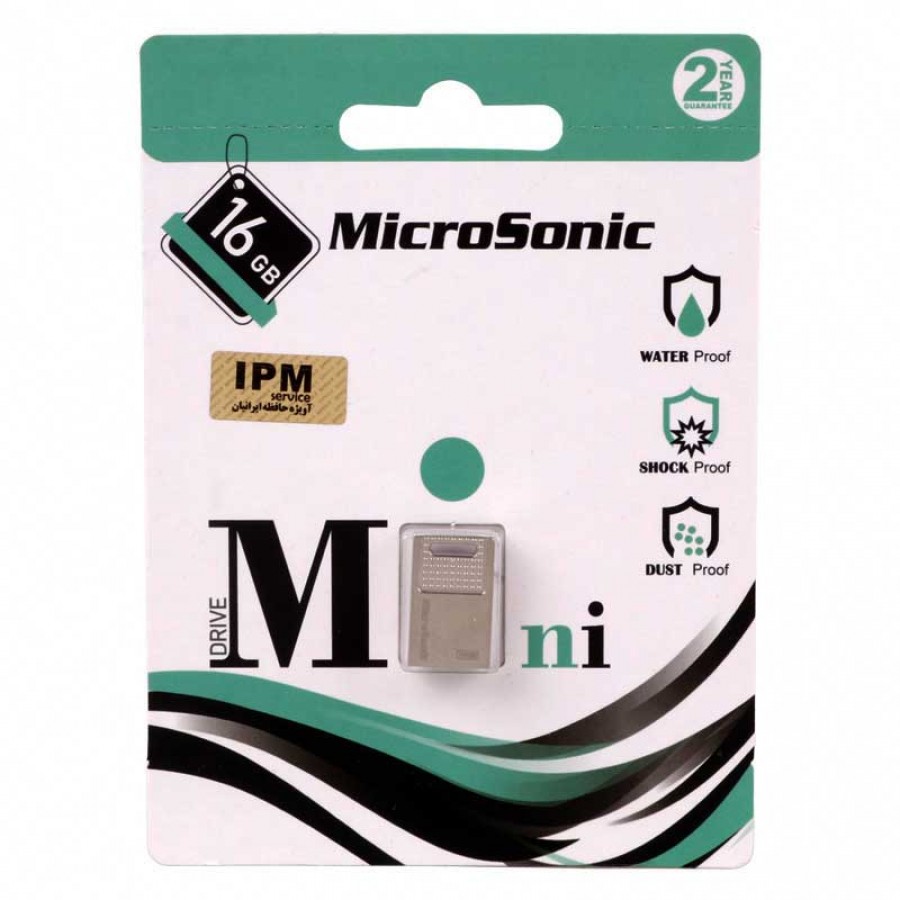 فلش Micro sonic مدل Mini Drive ظرفیت 16 گیگابایت فلش Micro sonic مدل Mini Drive ظرفیت 16 گیگابایت