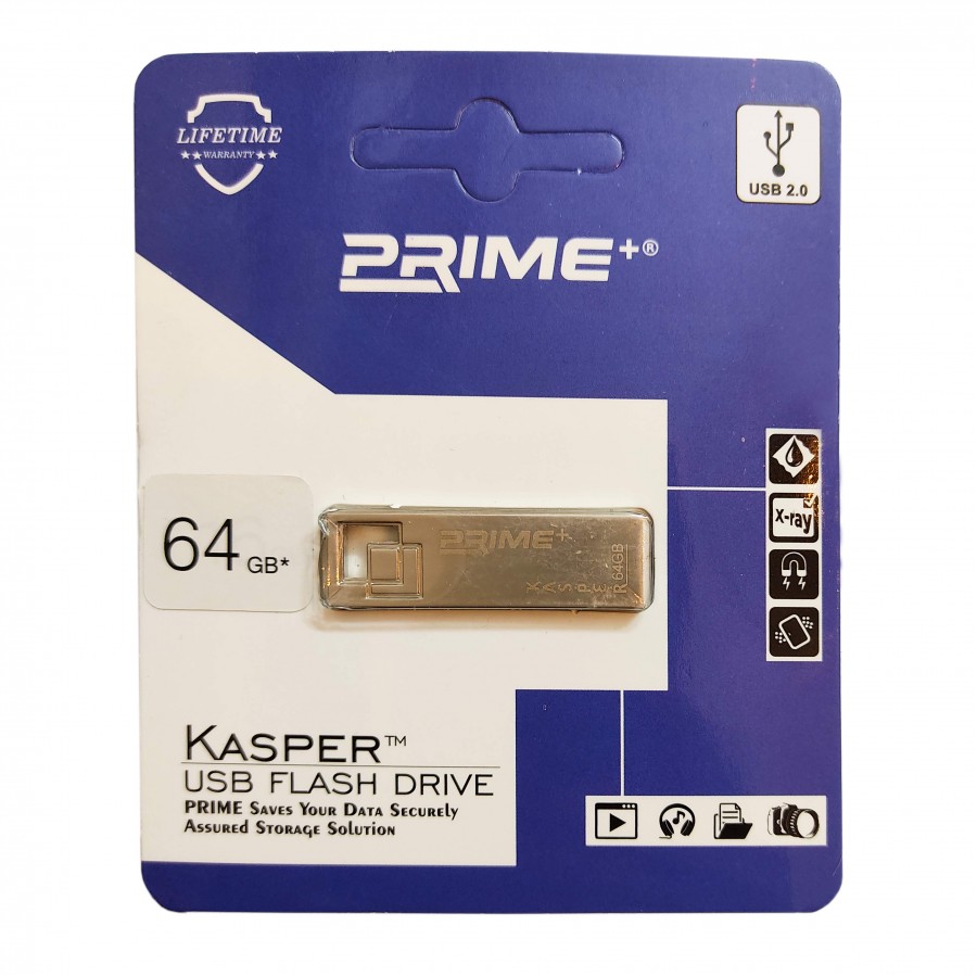 فلش مموری PRIME مدل KASPER ظرفیت 64 گیگابایت