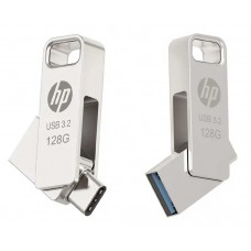 فلش مموری HP TYPE-C OTG USB3.2 مدل x206C با ظرفيت 128 گيگابايت 