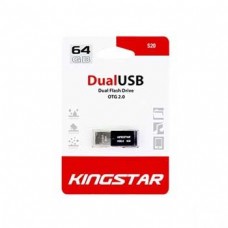 فلش مموری KINGSTAR مدل S20 OTG ظرفیت 64 گیگابایت 