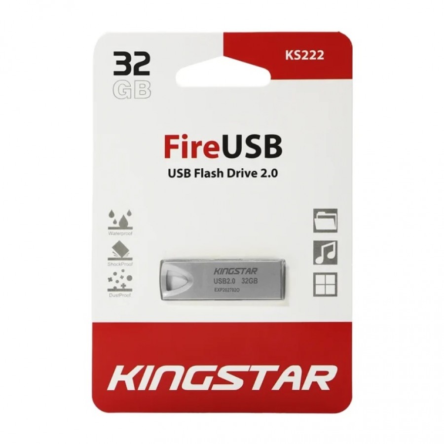 فلش مموری KINGSTAR مدل KS222 ظرفیت 32 گیگابایت