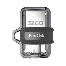 فلش مموری SanDisk Micro USB OTG مدل Dual Drive M3.0 USB3.0 با ظرفيت 32 گيگابايت 