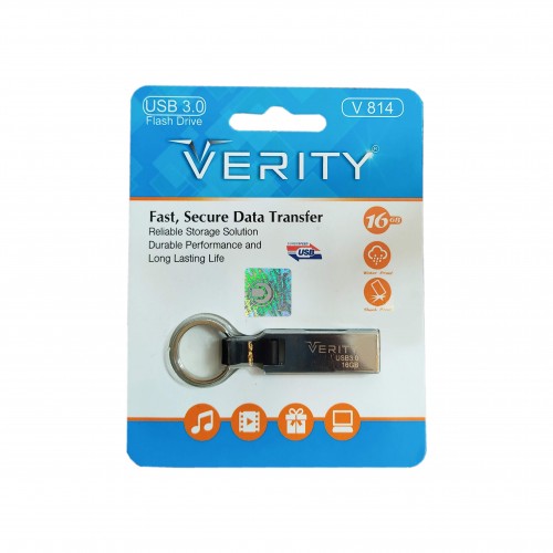 فلش مموری VERITY مدل V 814 USB3.0 ظرفیت 16 گیگابایت