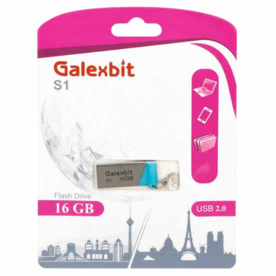فلش مموری GALEXBIT مدل S1 ظرفیت 16گیگابایت