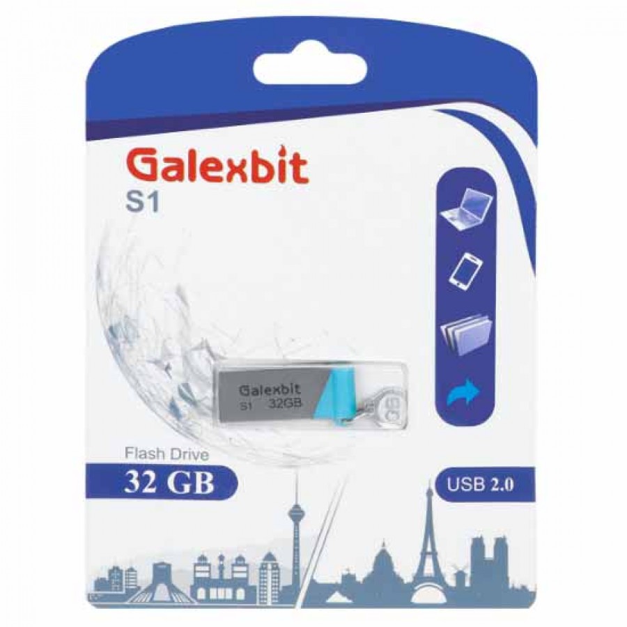 فلش مموری GALEXBIT مدل S1 ظرفیت 32 گیگابایت