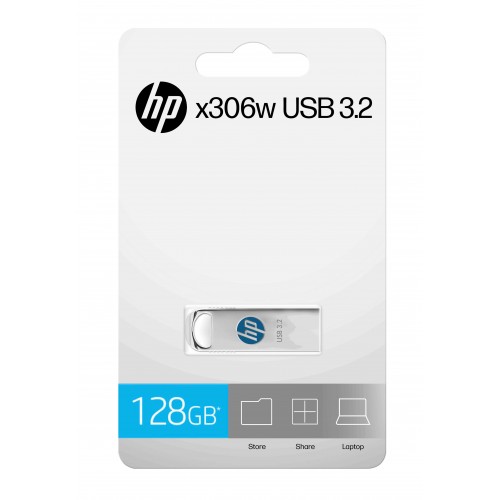 فلش مموری HP مدل x306w USB3.2 ظرفيت 128 گيگابايت