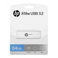 فلش مموری HP مدل 819w USB3.2 ظرفيت 64 گيگابايت