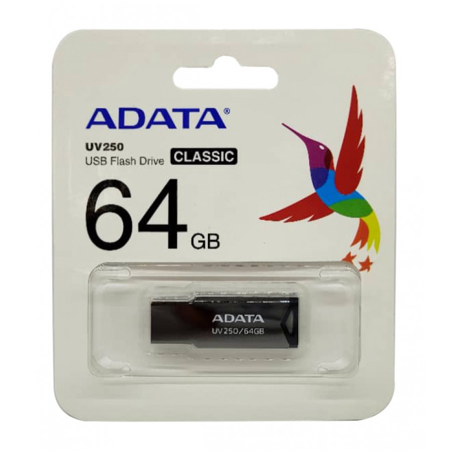 فلش مموری ADATA مدل UV250 ظرفيت 64 گيگابايت