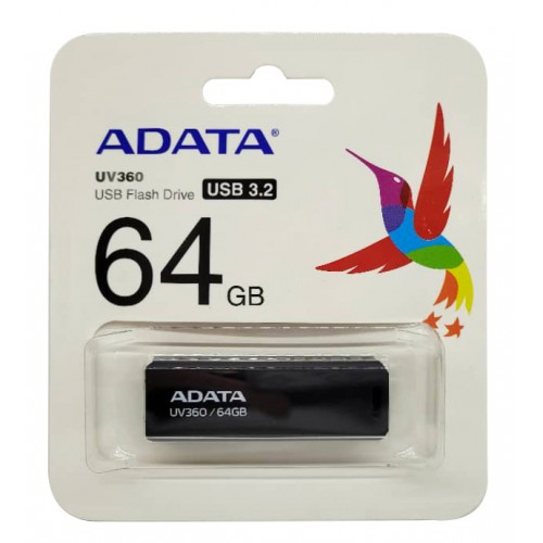 فلش مموری ADATA USB3.2 مدل UV360 ظرفيت 64 گيگابايت
