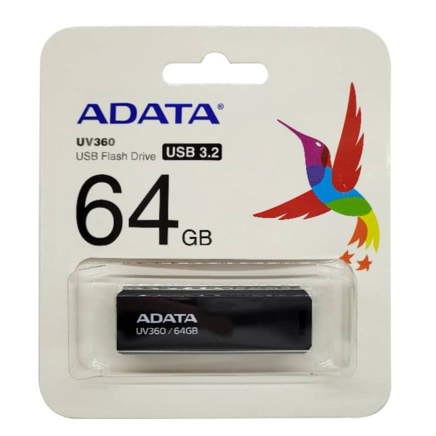 فلش مموری ADATA USB3.2 مدل UV360 ظرفيت 64 گيگابايت
