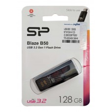 فلش مموری SILICON POWER USB3.2 مدل Blaze B50 با ظرفیت 128 گیگابایت