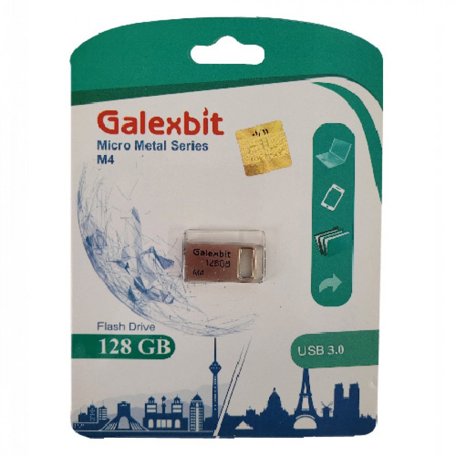 فلش مموری GALEXBIT مدل M4 USB3.0 ظرفیت 128 گیگابایت