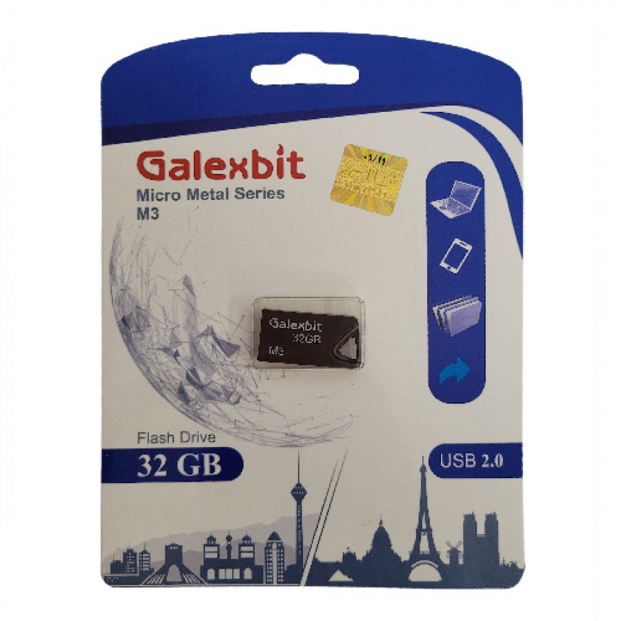 فلش مموری GALEXBIT مدل M3 ظرفیت 32 گیگابایت
