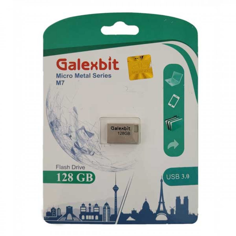 فلش مموری GALEXBIT مدل M7 USB3.0 ظرفیت 128 گیگابایت