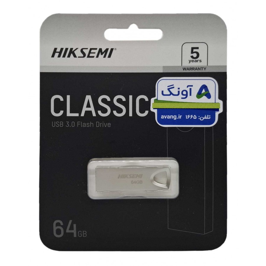 فلش مموری HIKSEMI USB3.0 مدل CLASSIC M200 ظرفیت 64 گیگابایت