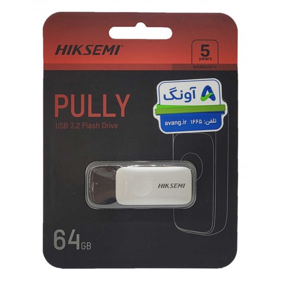 فلش مموری HIKSEMI USB3.2 مدل PULLY M210S ظرفیت 64 گیگابایت