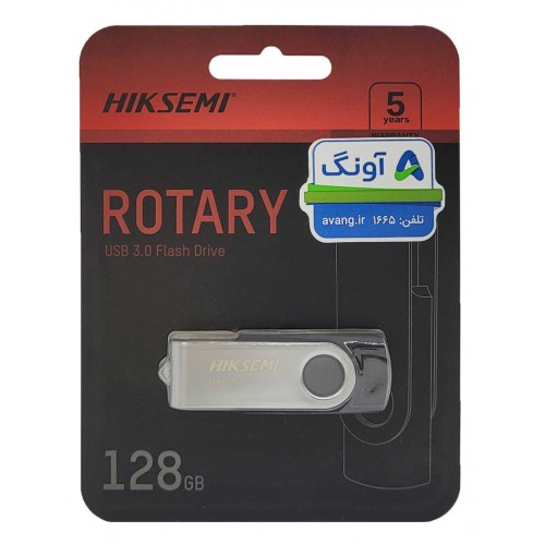 فلش مموری HIKSEMI USB3.0 مدل ROTARY M200S ظرفیت 128 گیگابایت
