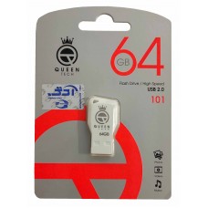 فلش مموری QUEEN TECH مدل 101 ظرفیت 64 گیگابایت