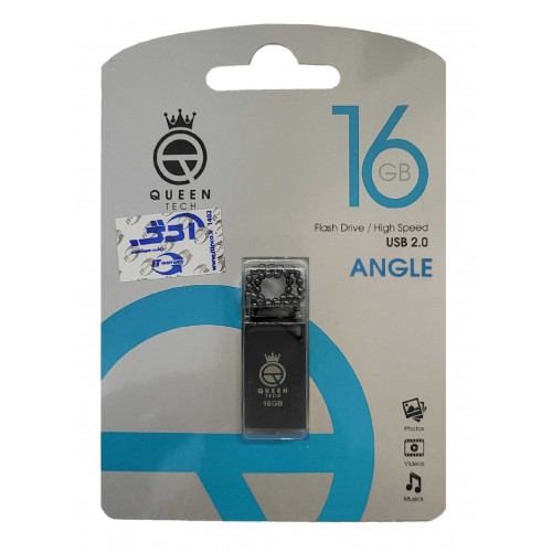 فلش مموری QUEEN TECH مدل ANGLE ظرفیت 16 گیگابایت فلش مموری QUEEN TECH مدل ANGLE ظرفیت 16 گیگابایت