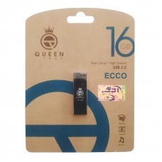 فلش مموری QUEEN TECH مدل ECCO ظرفیت 16 گیگابایت