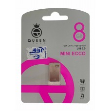 فلش مموری QUEEN TECH مدل MINI ECCO ظرفیت 8 گیگابایت