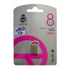فلش QUEEN TECH مدل FACT ظرفیت 8 گیگابایت