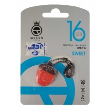 فلش مموری QUEEN TECH مدل SWEET ظرفیت 16 گیگابایت