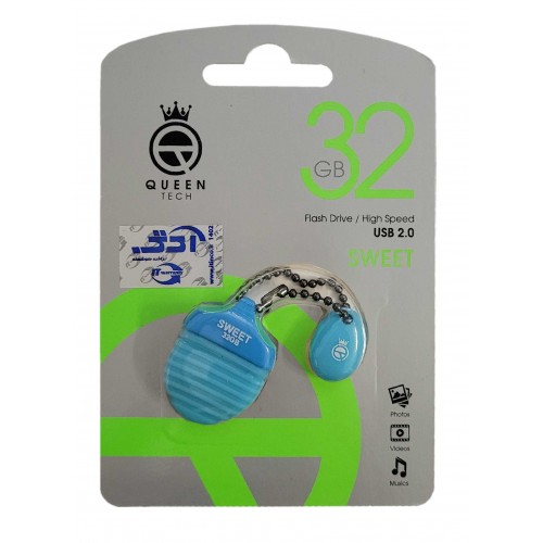 فلش مموری QUEEN TECH مدل SWEET ظرفیت 32 گیگابایت فلش مموری QUEEN TECH مدل SWEET ظرفیت 32 گیگابایت