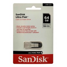 فلش مموری SANDISK مدل Ultra Flair CZ73 USB3.0 با ظرفيت 64 گيگابايت 