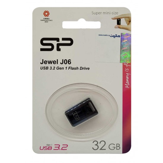 فلش SILICON POWER USB3.2 مدل Jewel J06 با ظرفیت 32 گیگابایت
