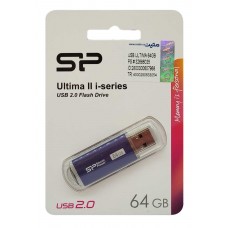 فلش مموری SILICON POWER مدل Ultima II i-Series ظرفيت 64 گيگابايت