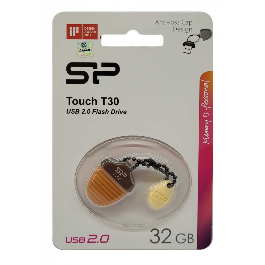 فلش مموری Silicon Power مدل TOUCH T30 ظرفیت 32 گیگابایت فلش مموری Silicon Power مدل TOUCH T30 ظرفیت 32 گیگابایت