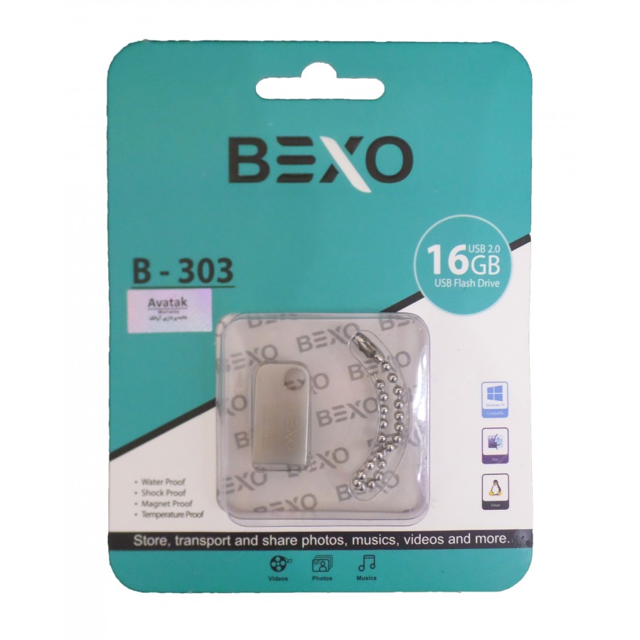 فلش BEXO مدل B-303 ظرفیت 16 گیگابایت