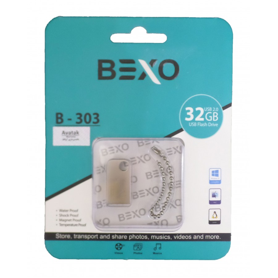 فلش BEXO مدل B-303 ظرفیت 32 گیگابایت
