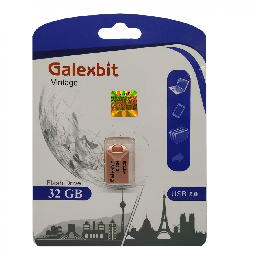 فلش مموری GALEXBIT مدل VINTAGE با ظرفیت 32 گیگابایت