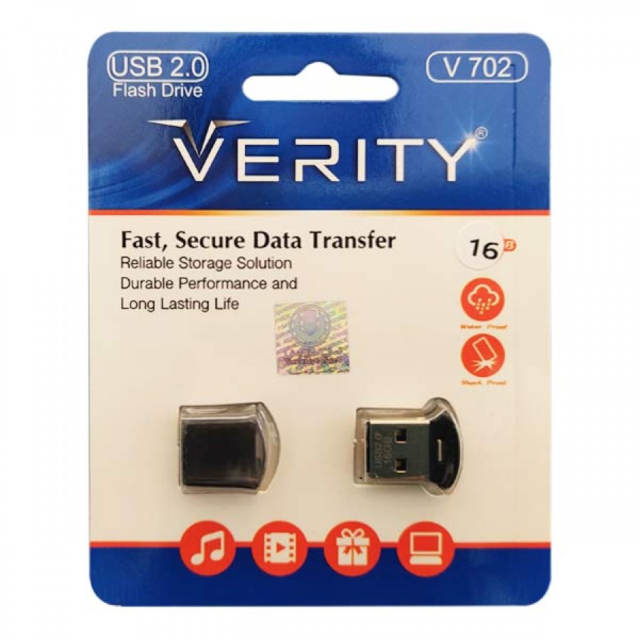 فلش مموری Verity مدل V 702 ظرفیت 16 گیگابایت