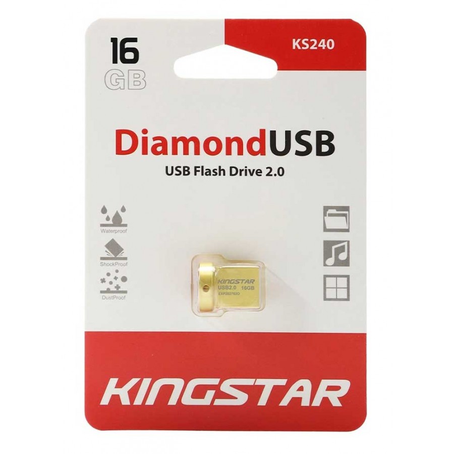 فلش مموری KINGSTAR مدل KS240 ظرفیت 16 گیگابایت