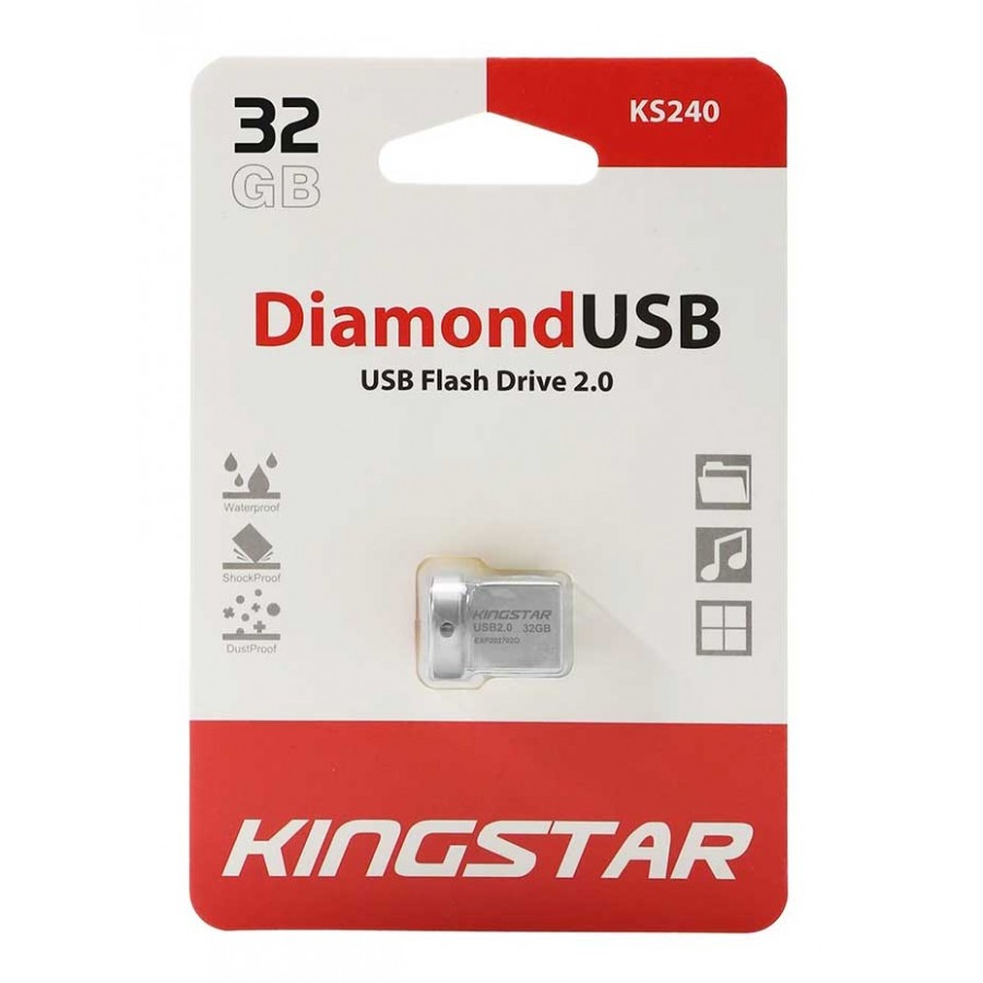 فلش مموری KINGSTAR مدل KS240 ظرفیت 32 گیگابایت