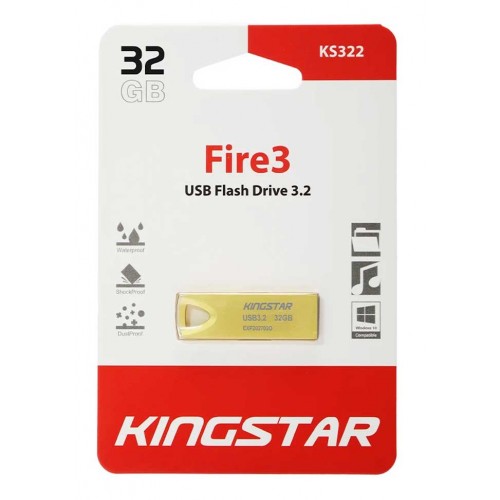 فلش مموری KINGSTAR USB3.2 مدل KS322 ظرفیت 32 گیگابایت