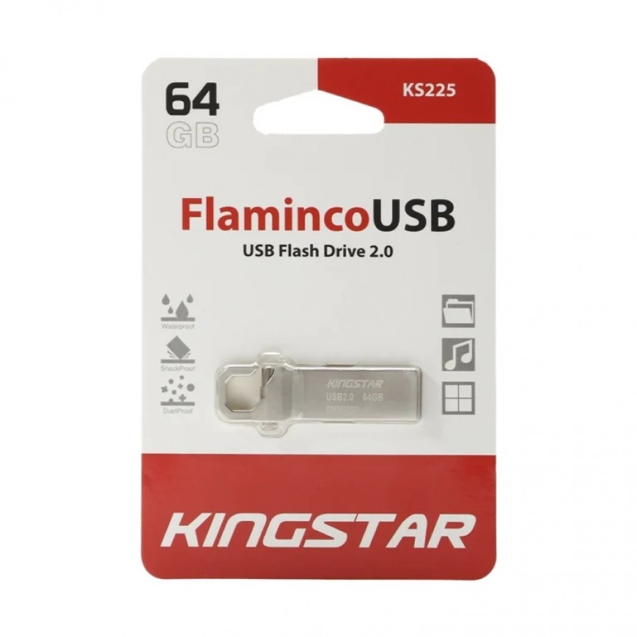 فلش مموری KINGSTAR مدل KS225 ظرفیت 64 گیگابایت