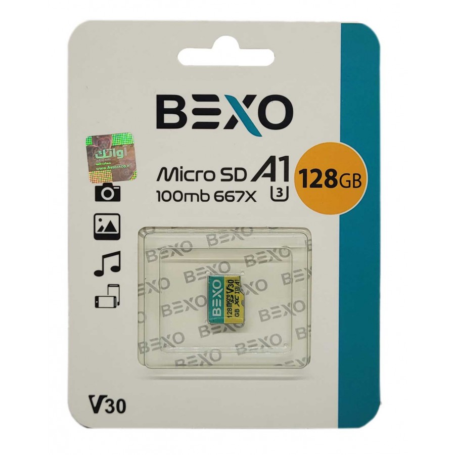 کارت حافظه BEXO 128G کلاس 10 سرعت 100MB/s 667X