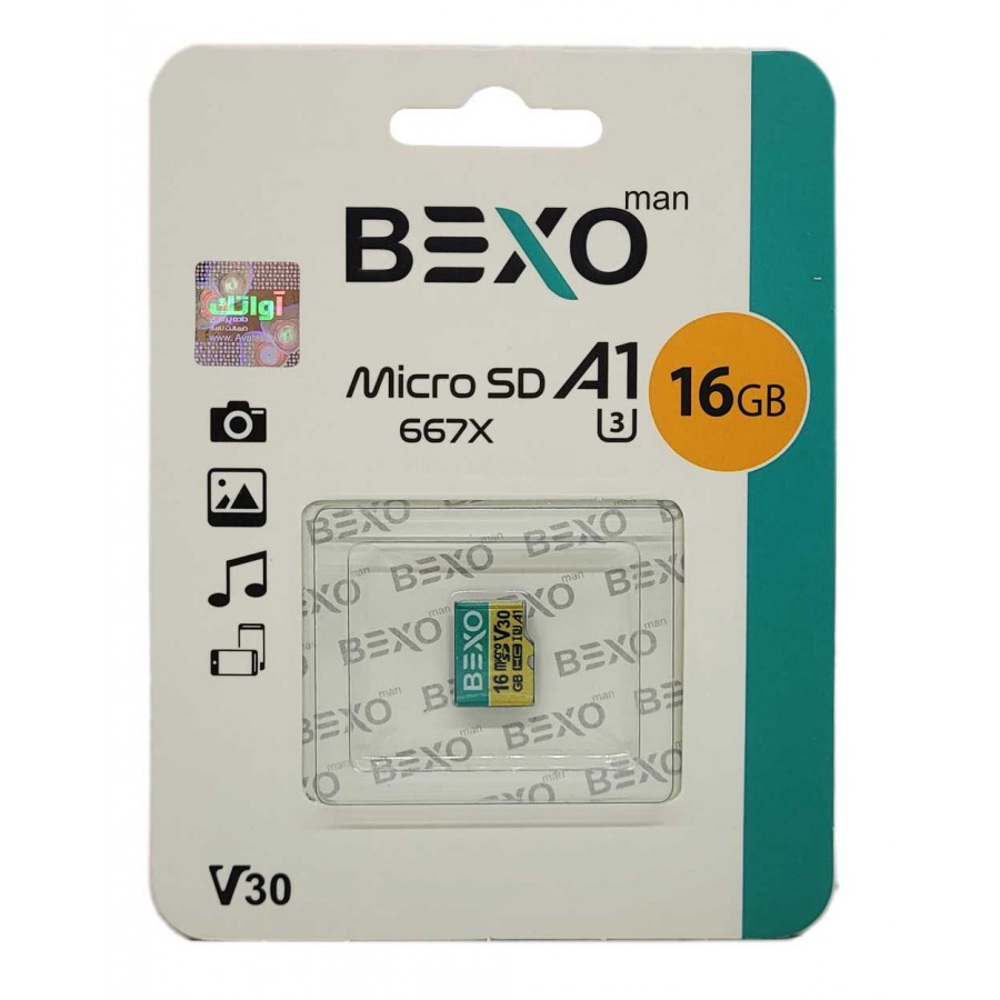 کارت حافظه BEXO 16G کلاس 10 سرعت 100MB/s 667X