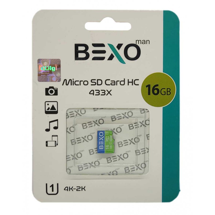 کارت حافظه BEXO 16G کلاس 10 سرعت 65MB/s 433X