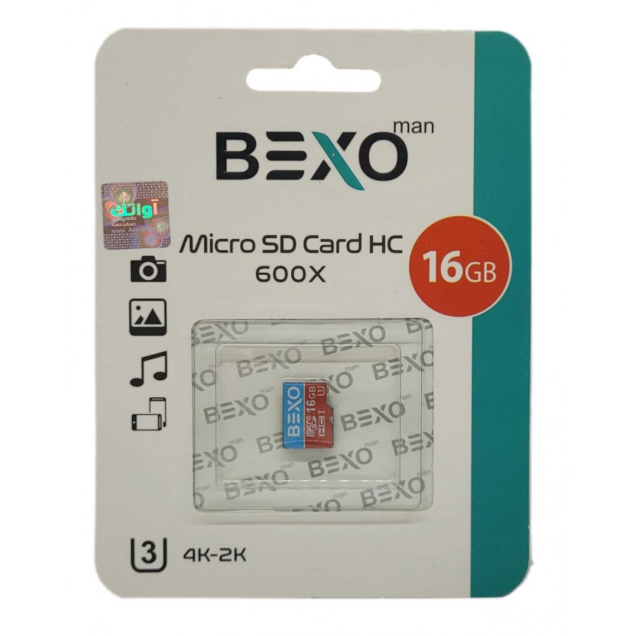 کارت حافظه BEXO 16G کلاس 10 سرعت 90MB/s 600X
