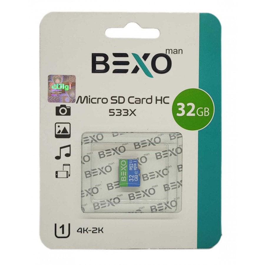 کارت حافظه BEXO 32G کلاس 10 سرعت 80MB/s 533X